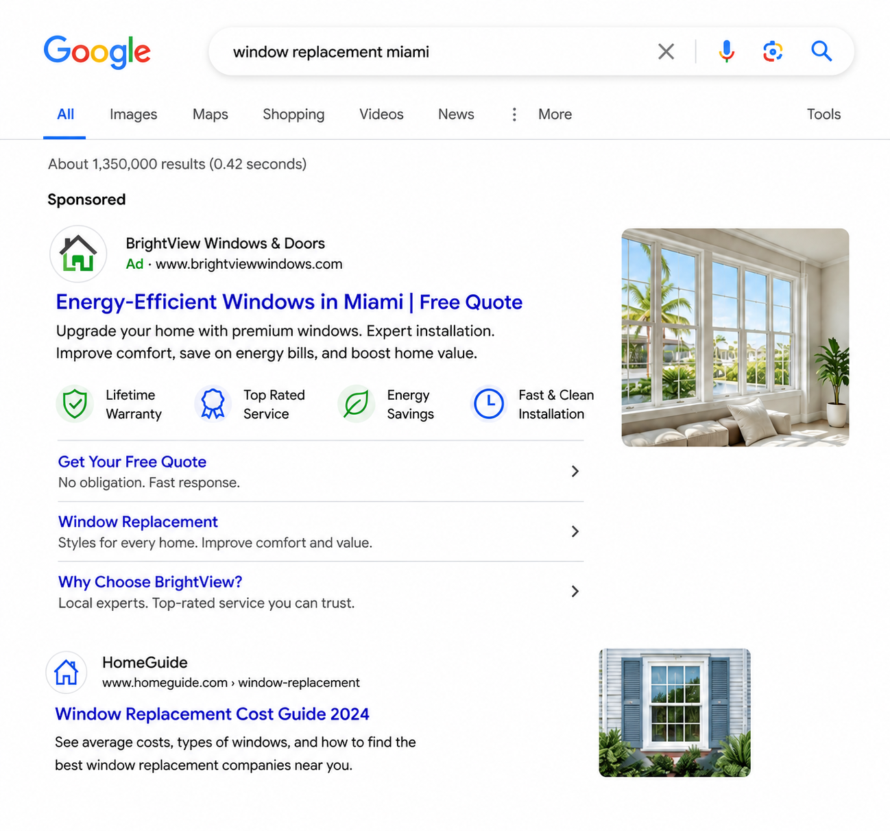 Google Ads Example
